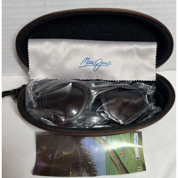 Maui Jim Siren Song STG Brown Tortoise Polarized Sunglasses W/ Zipper Case NWOT - Picture 12 of 14